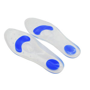 Solette in Silicone Ecologiche con Supporto <span class=keywords><strong>per</strong></span> Arco Plantare, Inserti Massaggianti <span class=keywords><strong>per</strong></span> Fascite Plantare e Spinotto Calcaneo, <span class=keywords><strong>per</strong></span> <span class=keywords><strong>Uomo</strong></span> e Donna, Ammortizzanti e Antidolorifici - Product Image 1