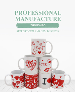 <span class=keywords><strong>Stampa</strong></span> personalizzata di san valentino decalcomania 11oz bianco souvenir in <span class=keywords><strong>ceramica</strong></span> sublimazione tazza regalo set mini tazza <span class=keywords><strong>ceramica</strong></span> - Product Image 4