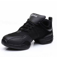 Zapatos Modernos para Baile Cuadrado para Hombre y Mujer, Calzado Deportivo Cómodo y Elegante para Animación y Deportes