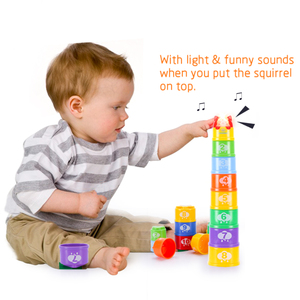 Set de juguetes educativos inteligentes para niños, juego de tazas de plástico duraderas - Product Image 4
