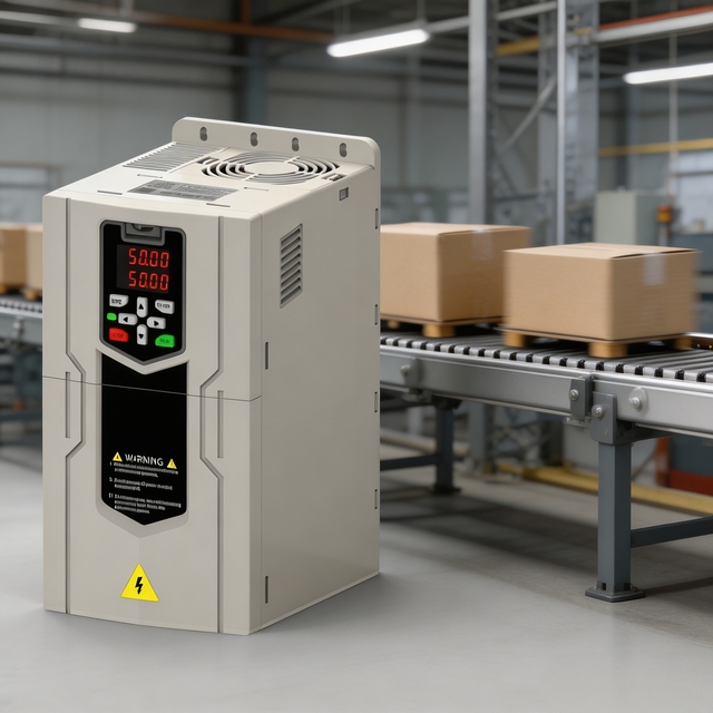 Speed Controller VFD Vector Inverter Ac Motor Drive Frequency Inverter 220V 380V 3.7KW 5.5KW Conveyor Belt Motor Speed Control