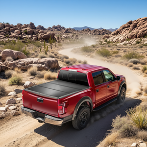 Cubierta Retráctil Rígida de Aleación de Aluminio para Chevy Silverado GMC Sierra 1500, Sin Perforación, Impermeable, Operación con Broche - Product Image 2