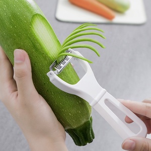 Korean Style Multi-Use Stackable <b>Vegetable</b> and Fruit Cutter Cheese Grater Cucumber and Carrot <b>Shredder</b> for Household Use - Product Image 5