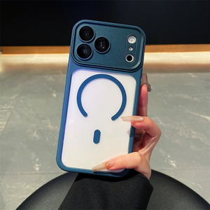 เคสซิลิโคนกันกระแทกแบบแม่เหล็กสำหรับ iPhone 17 16 15 14 Pro Max, เคสสำหรับ iPhone 18 Pro Max พร้อมฝาปิดกล้อง - Product Image 4