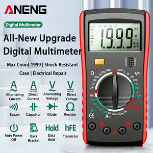 <span class=keywords><strong>Multimètre</strong></span> numérique HD LCD, nouvelle sortie, testeur de tension et de courant automatique AC/DC, plage 1000V/750V, 2mA-20A, <span class=keywords><strong>mesure</strong></span> de capacité et d'ohms - Product Image 2