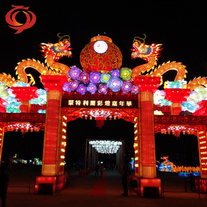 Lanternes de zone scéniques personnalisées Festival chinois Lanterne exposition Lanterne chinoise Fabricants - Product Image 4