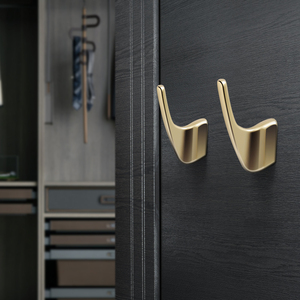 YONFIA-gancho <span class=keywords><strong>de</strong></span> <span class=keywords><strong>pared</strong></span> <span class=keywords><strong>de</strong></span> 3800K para ropa, gancho <span class=keywords><strong>de</strong></span> aleación <span class=keywords><strong>de</strong></span> Zinc para muebles, abrigos, sombreros, ropa, llaves <span class=keywords><strong>de</strong></span> toalla - Product Image 2