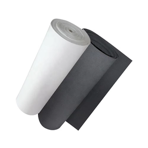 Negro 38 Shore C A Grado 2 mm 1mx50meter por rollo Reach RoHS Papel ecológico Goma Glitter EVA Hoja de espuma Rollo espumoso - Product Image 1