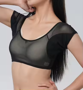 Débardeur anti-transpiration pour femme avec coussinets absorbants réutilisables en maille respirante, pour prévenir les taches de sueur sous les aisselles - Product Image 2