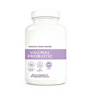 ODM/OEM Feminine Intimate Care Capsules CFU Lactobacillus <b>Blend</b> Prebiotic Inulin Microbiome Support Daily Women Probiotics - Product Image 1