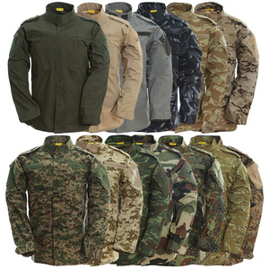 Còn Hàng Áo Sơ Mi Chiến Thuật Ngụy Trang Nhiều Màu + Quần Một Bộ Đồng Phục Với Đồng Phục Cỡ XXL S M L XL - Product Image 1