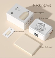 Nouvelles Innovations : Séchoir à Linge Électrique Portable Automatique Mural Pliant en Plastique à Piles pour la Maison