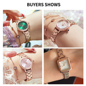 La correa de metal de acero para mujer es delgada y adecuada para el reloj pequeño Lola en oro, Rose Full Sky Star Polyishi <span class=keywords><strong>Wili</strong></span> Merck de 10 mm. - Product Image 4