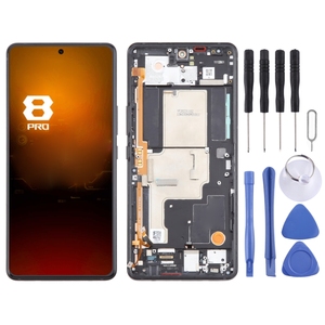 Nouvel arrivage pour <span class=keywords><strong>Asus</strong></span> <span class=keywords><strong>ROG</strong></span> Phone 8 Pro 5G AI2401 AMOLED Original LCD Screen Digitizer Full Assembly avec Frame - Product Image 1