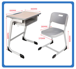 ผู้ผลิตขายส่งโดยตรง ชุดโต๊ะและเก้าอี้นักเรียนคุณภาพสูงทันสมัย ชุดเฟอร์นิเจอร์โรงเรียน ชุดโต๊ะและเก้าอี้ - Product Image 4