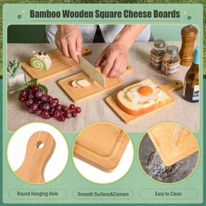 Tùy chỉnh sáng tạo tre thớt Board nhà bếp rau và trái cây thớt với cống quà tặng cho foodies - Product Image 3