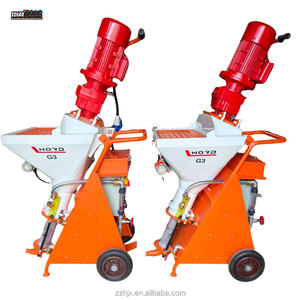 Mesin Plester Semprot Gypsum untuk Finishing Cat Dinding, Mesin Plester Semen untuk Pekerjaan Konstruksi - Product Image 1
