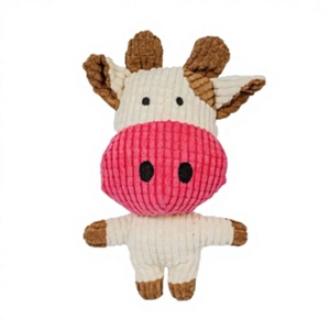 Juguete Duradero de Pana para Perros con Sonido - Juguete Interactivo de Peluche para Masticar para Cachorros 2. Lindo Juguete de Peluche Suave de Pana para Mascotas - Product Image 3