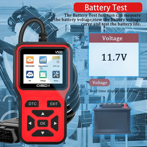 Herramienta OBD2 para Autos, Escáner de Códigos de Error del Motor V500 Profesional OBDII/EOBD - Product Image 1