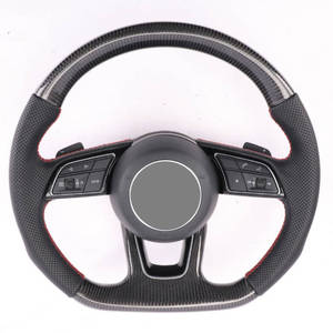 Bouton <span class=keywords><strong>de</strong></span> démarrage au volant en cuir RS pour Audi R8 A6 TTRS C6 C7 R8 RS3 SQ5 S5 B9 C8 Q7 Q5 RS6 - Product Image 4