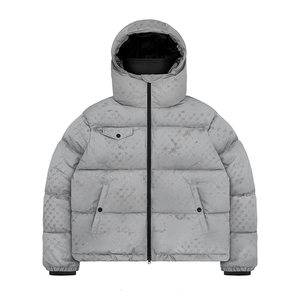 Customize Magic Print Hydrochromic Water Reactive Padding <strong>Jacket</strong> <strong>Waterproof</strong> <strong>Padded</strong> Insulated Quilted Winter <strong>Jacket</strong> for Men - Product Image 6
