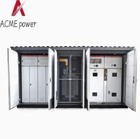Poste de transformateur mobile à déploiement rapide 10 kVA-500 kVA, type européen, pour l'alimentation en énergie des sites d'urgence