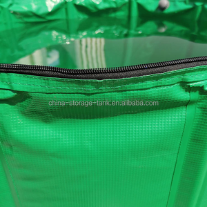 Serbatoio Flessibile in PVC da 750L per Acqua Piovana da Giardino, Sistema di <span class=keywords><strong>Irrigazione</strong></span> Pieghevole <span class=keywords><strong>con</strong></span> <span class=keywords><strong>Tubo</strong></span> <span class=keywords><strong>Gocciolante</strong></span> per Uso Domestico - Product Image 4