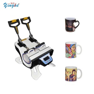 Yinghe doppia stazione tazza pressa di calore macchina automatica sublimazione digitale diycup macchina da stampa di trasferimento 11oz/12oz/15oz/17oz - Product Image 2