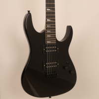 Professional 6 String 24 Fret Electric Guitar Basswood Body HH Pickups Maple Neck for Beginner Rock Metal Performance