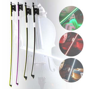 Arco de <span class=keywords><strong>Viola</strong></span> LED Ultraligero de Fibra de Carbono con Batería Recargable, Entrada Tipo-C y Efectos de Iluminación Impresionantes - Product Image 4