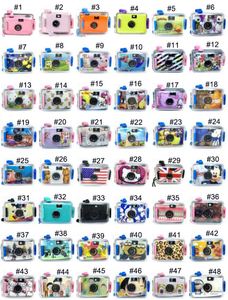 กล้องฟิล์มกันน้ำแบบใช้ซ้ำได้ 35 มม. สีสันย้อนยุค ไม่ใช่แบบใช้แล้วทิ้ง กล้องกันน้ำแบบใช้ซ้ำได้ - Product Image 2