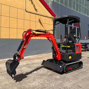 Miniexcavadora de Jardín Pequeña de 0.8 Toneladas, 12Hp, Oruga, Motor Hidráulico Yuchai, Bomba, Caja de Cambios, Motor de Alta Potencia, Excavadora de 0.5-1T - Product Image 1