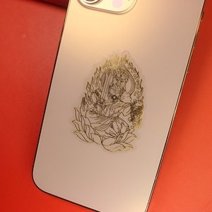 Nuovi Adesivi per Cellulari con Dei Guardiani dello Zodiaco Cinese in Plastica Dorata, Vendita all'Ingrosso - Product Image 6