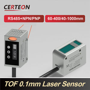 लॉन्ग रेंज डिजिटल 4‑20mA 60‑400mm NPN PNP बिना संपर्क उच्च सटीकता RS485 कॉम्पैक्ट दूरी लेज़र विस्थापन सेंसर - Product Image 2