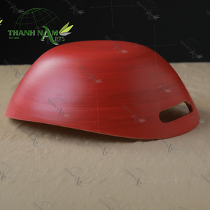 Bol de service en bambou léger et écologique fait à la main, fabricant vietnamien, vaisselle de cuisine classique, jetable - Product Image 4