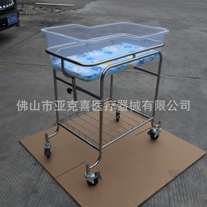 Cuna Móvil e Inclinable para Bebé Yakesi con Frenos, Cuna para Hospital, Especial para Hospital, Anti-Vuelco - Product Image 3