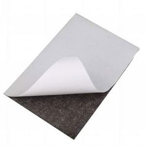 Feuille magnétique autocollante en caoutchouc personnalisable, imprimable, enduite de PVC, format A4 - Product Image 6