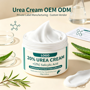 <span class=keywords><strong>Crema</strong></span> Exfoliante para Manos y Pies con <span class=keywords><strong>20</strong></span>% de <span class=keywords><strong>Urea</strong></span> y 2% de Ácido Salicílico, Marca Privada, Cuidado de Callosidades, Suavizante para Piel Seca y Áspera - Product Image 1