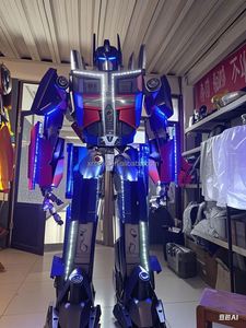 Disfraz de <span class=keywords><strong>Robot</strong></span> Transformable LED Multicolor con Control Inalámbrico, Material de Espuma EVA, Unisex para Adultos, Halloween, Espectáculos, Cosplay - Product Image 4