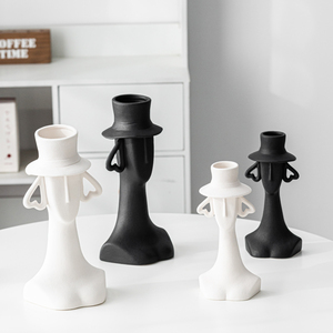 <span class=keywords><strong>Vase</strong></span> à fleurs <span class=keywords><strong>en</strong></span> céramique créatif <span class=keywords><strong>en</strong></span> <span class=keywords><strong>forme</strong></span> <span class=keywords><strong>de</strong></span> <span class=keywords><strong>tête</strong></span>, style nordique moderne, fait main, pour décoration intérieure – Meilleure vente - Product Image 1