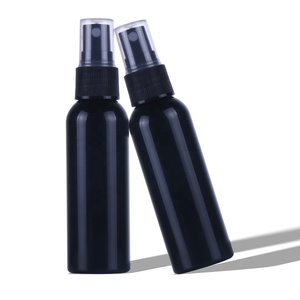 ขวดสเปรย์เปล่า PET สีดำด้าน ขนาด 100 มล. สำหรับ<span class=keywords><strong>แชมพู</strong></span> ครีมอาบน้ำ ผลิตภัณฑ์ดูแลเส้นผม เป็นมิตรต่อสิ่งแวดล้อม - Product Image 1