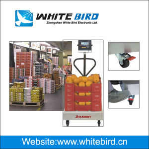 온라인 규모의 저울 바닥 배송/300kg 컨트롤러 벤치 전자 계산 600kg 화이트 버드 300kg600kg 방수 스케일 - Product Image 3