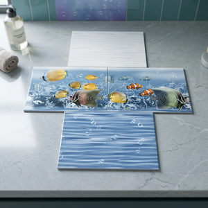 Azulejos de pared de cerámica Digital de diseño moderno turco 300x600mm 30x60cm decorativos 12x24 para baño Interior aspecto de suelo de madera - Product Image 4