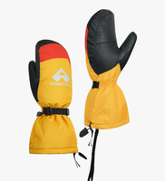 Gants d'extérieur imperméables Pioneer Camp Mount Everest Extreme Cold Primaloft Gold-Label P-Cotton pour l'alpinisme, chaleur en peau de mouton