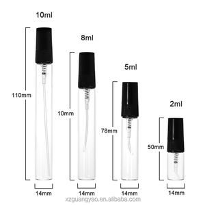 Vente en gros 2ml 3ml 5ml 8ml 10ml Mini vaporisateur vide Testeur de parfum rechargeable Échantillon de bouteille de parfum en verre de voyage avec couvercle à vis - Product Image 4