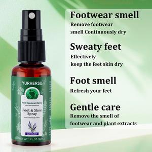 YURHERSU zapato Natural olor de pie pies transpiración desodorante cuidado de los pies Juego de 3 piezas pies frescos de larga duración - Product Image 3