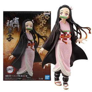 14CM <span class=keywords><strong>Anime</strong></span> Demoned Slayer figura <span class=keywords><strong>Kimetsu</strong></span> No Yaiba Kamado Nezuko Action Figure regalo giocattolo da collezione per i fan giapponese <span class=keywords><strong>Anime</strong></span> modello - Product Image 1
