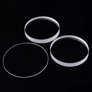 Alta trasmittanza ottica rotonda ad alta trasmissione di vetro di quarzo lastre di vetro di blocco di silice fuso - Product Image 4