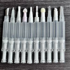 Stylo cosmétique vide rotatif avec pinceau pour huile à cuticules et vernis à ongles, disponible en 2ml, 3ml, 5ml - Product Image 3