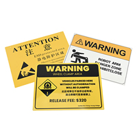 Panneaux métalliques vintage personnalisés « Danger Haute Tension », Affiches d'avertissement « Très Inflammable », Plaques en métal, Panneaux en aluminium pour mur